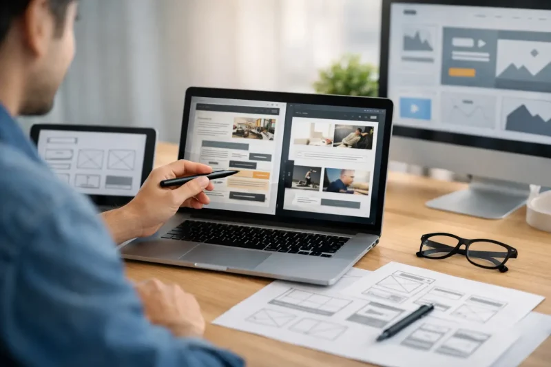How to Redesign an Old Website for More Leads